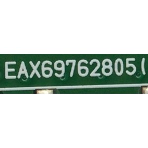 MAIN PARA SMART TV LG 4K RESOLUCION (3840 X 2160) / NUMERO DE PARTE 21201-03439 / EAX69762805 / S1102148 / PANEL BOEI500WQ1GSAP / DISPLAY LC500DQC (SP)(A1) / MODELO 50UQ7570PUJ